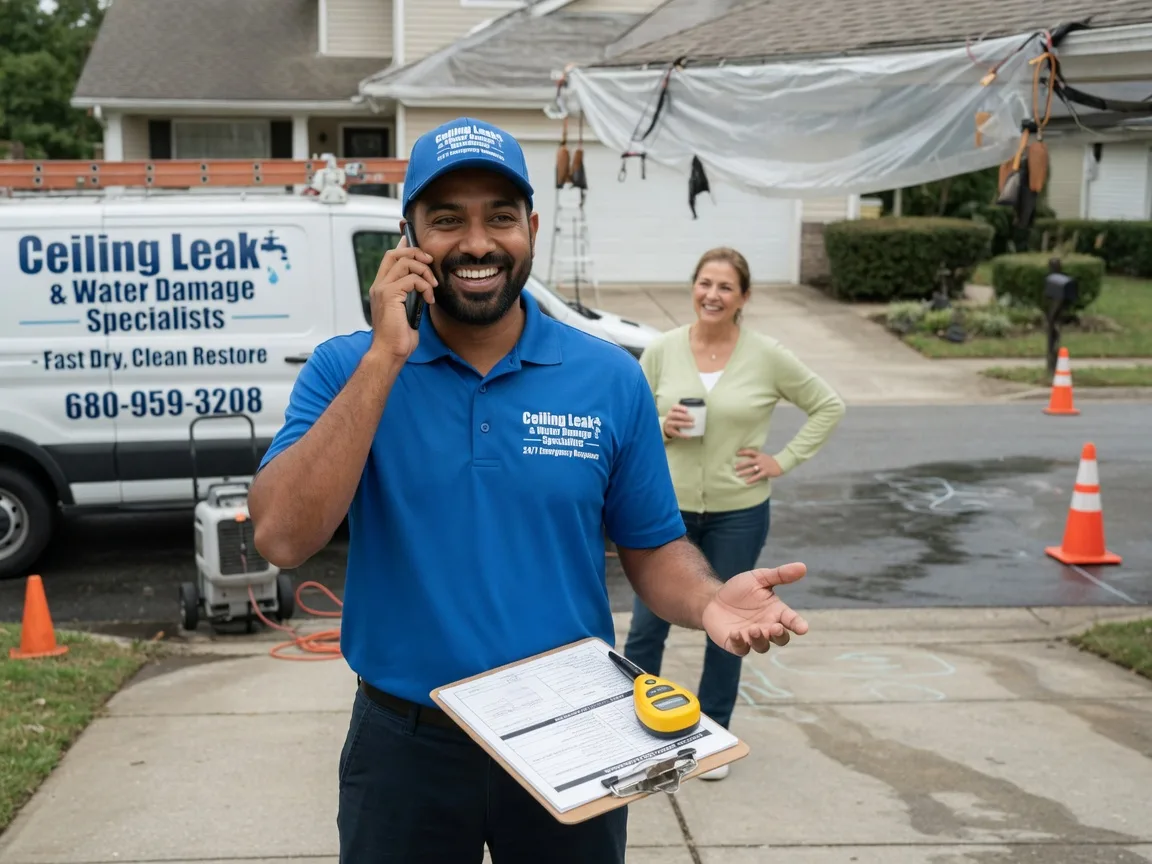 Ceiling Leak Cleanup North Bonneville, WA FAQs